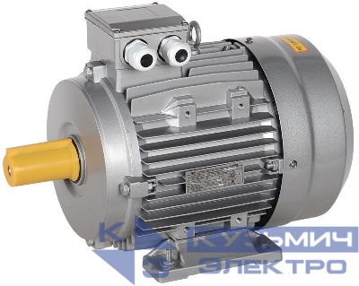 Электродвигатель АИС DRIVE 3ф 132MB6 220/380В 5.5кВт 1000об/мин 1081 IEK AIS132-B6-005-5-1010