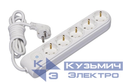 Удлинитель 5х10м с заземл. 16А IP20 с выкл. защ. шторки Makel N5310083