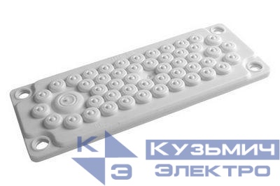 Ввод кабельный пластик V0 UL94. (50 отв.) IP65 DKC R5HTC50