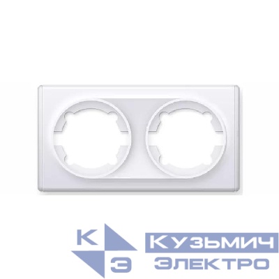Рамка 2-м Florence бел. 1E52201300 OneKeyElectro 2172783