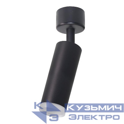 Светильник ML1021 настен./потолочн. под лампу GU10 черн. FERON 51391