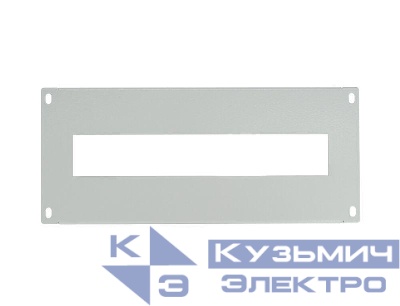 Пластрон 125х800мм с отверст. под DIN 36мод. для корпусов ЩРНМ (ЩМП) DEKraft 32598DEK