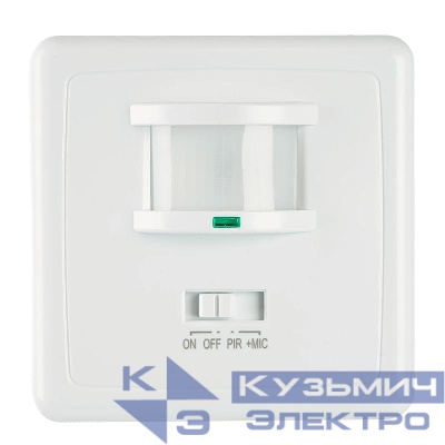 Датчик движения и освещенности 1200Вт 12м 140град. бел. SEN1A/LX2000 FERON 22016