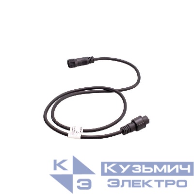 Удлинитель для гирлянд UCX-F90 E/1M/BK серии F90PRO 1м статика/мерцание IP67 черн. Uniel UL-00013223