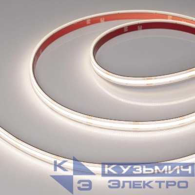 Лента светодиодная COB-PS-X420-12mm 24V Day 4000К 4.8Вт/м IP67 герметичная (уп.15м) Arlight 049054