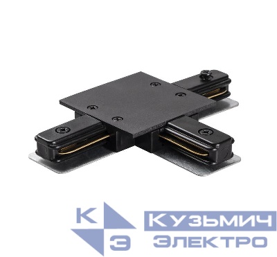 Коннектор T-образный PTR/R CT-BL встраив. шинопровод черн. Pro JazzWay 5031890