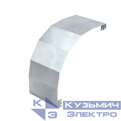 Крышка на угол вертикальный внешний 90град. 100х300 R900 в компл. с крепежн. элемент. и соединения пластинами гор. цинк DKC LKO1930KHDZ