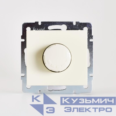 Механизм светорегулятора СП 500Вт Rain с фильтром крем. LEZARD 703-0388-116