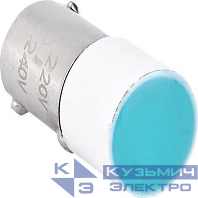 Лампа BA9s для NP2 AC/DC6В (LED) (R) зел. CHINT 576761