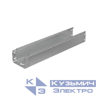 Лоток листовой неперфорированный 150х100 L3000 сталь 1мм "Быстрый монтаж ПЛЮС" LNplus100-150-1.0-3000 оцинк. КМ PL0364