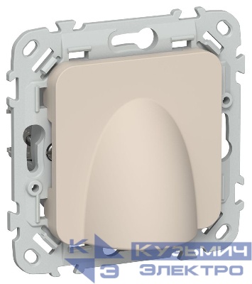 Вывод кабеля СП FLITE КВ-ФлЛ механизм льняной IEK FI-VK10-0-K88