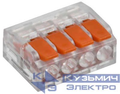 Клемма строительно-монтажная СМК 228-414 GENERICA UKZ60-414-050-G