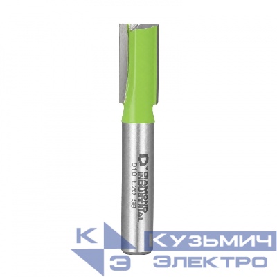 Diamond Industrial Diamond Industrial Фреза пазовая прямая с торцевым ножом 10x20 мм S=8 мм Z=2+1 DIDFRP81020