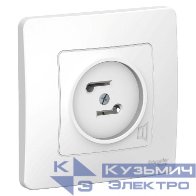 Розетка FM радио 1-м СП Blanca 16А 250В бел. SE BLNPS000011