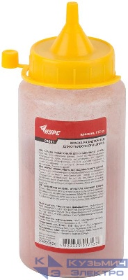 Краска разметочная для отбойного шнура 115г красн. КУРС 04691