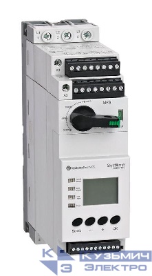 Пускатель многофункциональный 0.6-2.4А AC 230В продвинутый MODBUS SE MFS07MSUT
