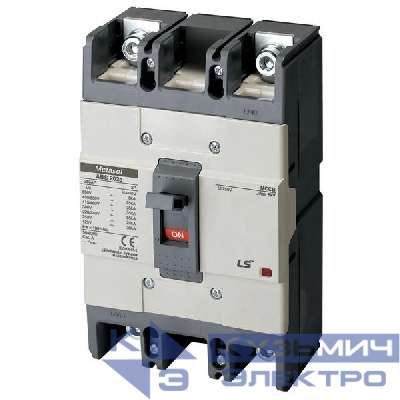 Выключатель автоматический 3п 100А 42/37кА ABS103c 380/415В LS Electric 134000800