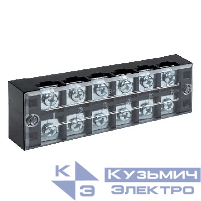 Терминал клеммный TB-4506 до 4.5кв.мм 45А 6 клеммных пар EKF tb-4506