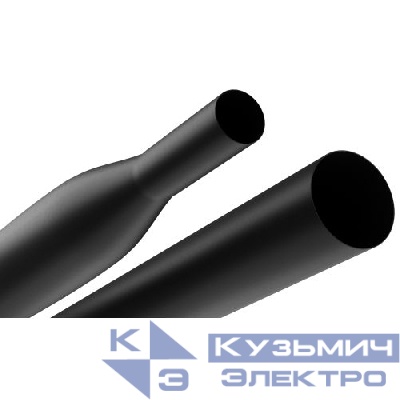 Трубка термоусадочная ТТУ нг-LS 40/20 1м черн. (уп.10шт) Эра Б0067583