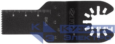 Полотно пильное фрезерованное ступенчатое сталь SK-5 20х0.63мм FIT 37972