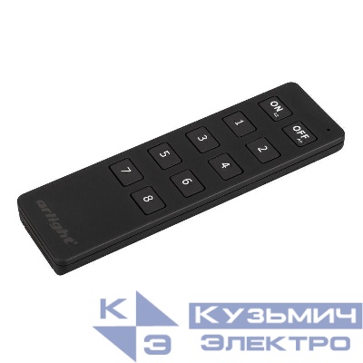 Пульт SMART-R8-DIM 8 зон. 2.4G IP20 пластик Arlight 023029