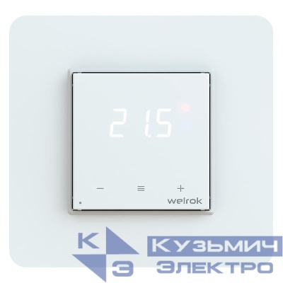 Терморегулятор для теплого пола с Wi-Fi oz atl Welrok 4660251141547