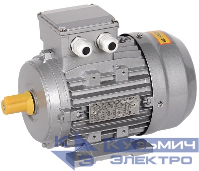 Электродвигатель АИС DRIVE 3ф 90LB4 220/380В 2.2кВт 1500об/мин 1081 IEK AIS090-B4-002-2-1510