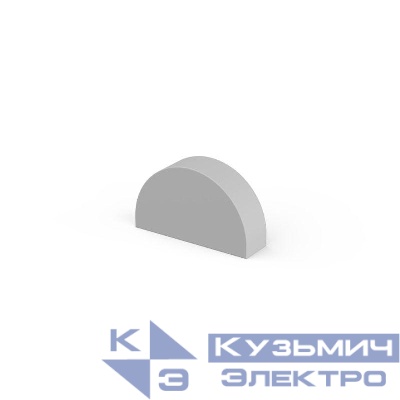 Заглушка для кабель-канала MultiSet 20х12 сер. SE IMT20125GY