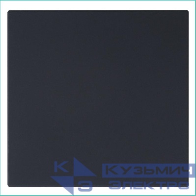 Выключатель 1-кл. СП FD 10А IP20 с накладкой механизм черн. матов. soft touch Jasmart FD3011PBM