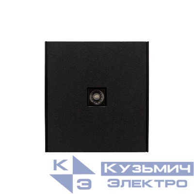 Розетка СП STRONG MIELE TV антрацит Kranz KR-78-0723-5