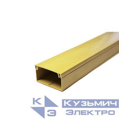 Кабель-канал 40х16 L2000 с двойн. замком пластик сосна Урал Пак КК-3140016-048