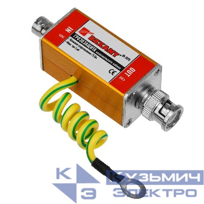 Грозозащита коаксиального кабеля BNC разъем Rexant 05-3078