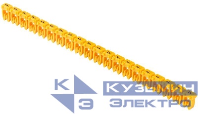 Маркер открытого типа KE 1.5-2.5кв.мм символ "F" (уп.200шт) IEK UMK-KE2-F