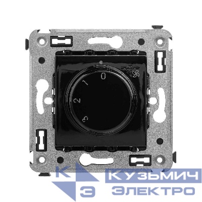 Механизм управления вентиляторами СП "Avanti" "Черный квадрат" DKC 4402173