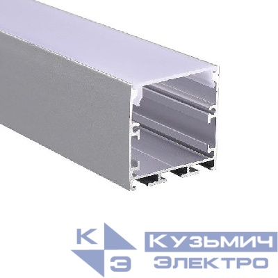 Профиль накладной PAL 3535 L2000 в комплекте: 2 глухих заглушки; рассеив. матов.; 4 клипсы крепежных JazzWay 5049925