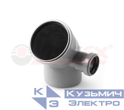 Отвод универсальный 110/50х45град. лев. (30) VALFEX 23111150