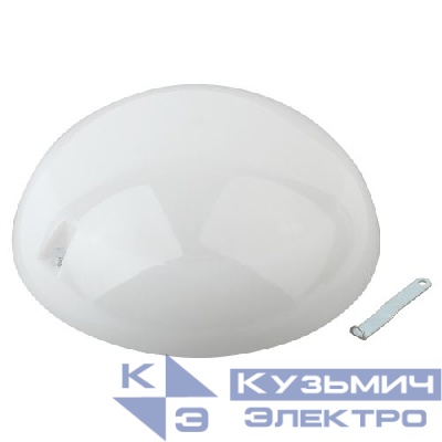 Светильник НБП 06-60-012 "Сириус" 60Вт E27 IP54 D220 кругл. антивандальный матов. Эра Б0048410