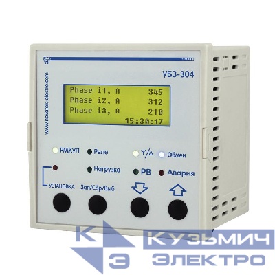 Блок защиты электродвигателя универсальный УБЗ-304 НовАтек-Электро 3425603304