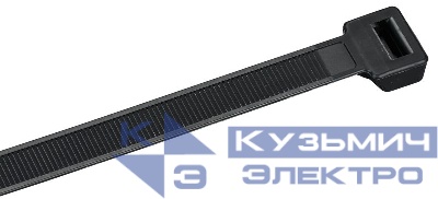 Хомут 12.4х1000мм P6.6 стандартный черн. (уп.100шт) IEK UHH30-D124-1000-100-K02