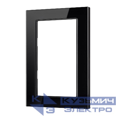 Рамка стеклянная FRM-GLARE-GS-D-BK Arlight 043791