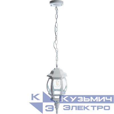 Светильник 8105/PL8105 100Вт E27 230В садово-парковый на цепочке бел. FERON 11103