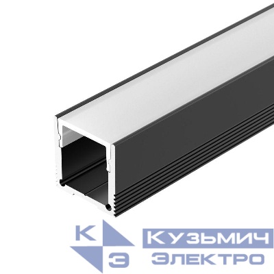 Профиль SL-SLIM20-H20-2000 BLACK L2000 алюм. Arlight 047632