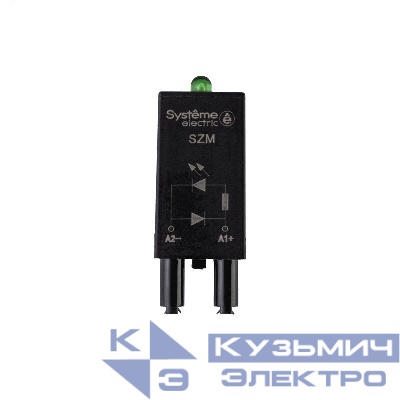 Модуль защитный варистор + LED 24/60В AC/DC SE SZM021BN