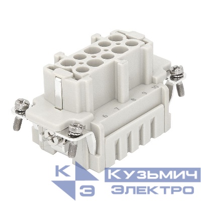 Розетка OptiLink HDC-HE-10-16-FS-(0.14-2.5) 500В КЭАЗ 352255