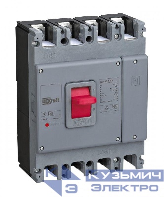 Выключатель автоматический 4п 400А 35кА ВА-305 DEKraft 22793DEK