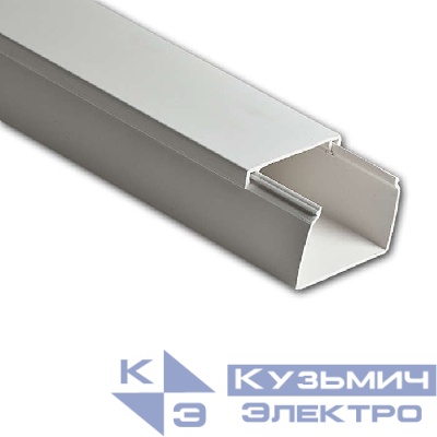 Кабель-канал 60х40 L2000 пластик бел. Ruvinil РКК-60х40