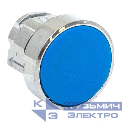 Механизм кнопки исполнительный XB4 IP65 плоский возвратный без фиксации без подсветки син. EKF XB4BA-B-65