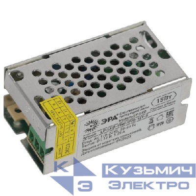 Блок питания LP-LED 15W-IP20-12V-S Эра Б0061118