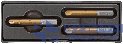 Набор экстракторов профи быстрорежущая HSS сталь 3шт FIT 36453