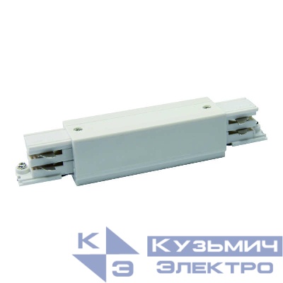 Соединитель UBX-A12 WHITE 1 POLYBAG (бел.) Uniel 09744